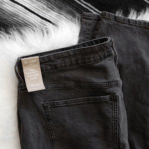 MADEWELL PERFECT VINTAGE JEANS BLACK SZ 16W